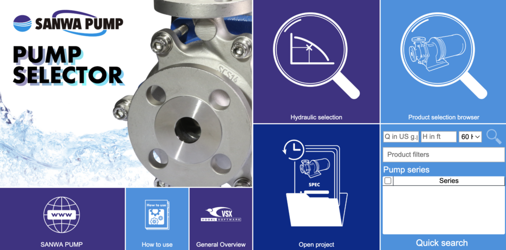 Sanwa Pump Selector